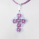 Small Cross - Noga-Mauve Suedine - 2